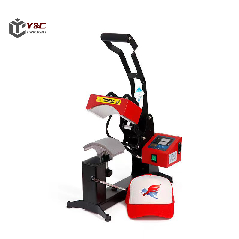 Cap heat press machine